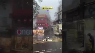 Mussoorie Weather Today (31 August 2025) #weatherupdate