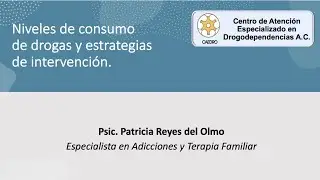 Niveles de consumo de drogas y estrategias de intervención