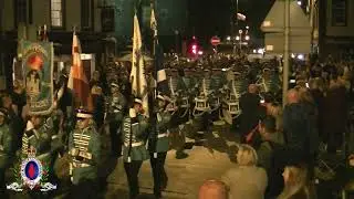 Ulster Grenadiers Flute Band Finish Their Own 25th Anniversary Parade 2021