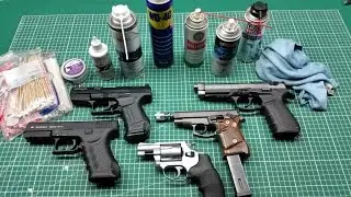Schreckschusswaffen Reinigen / &Ouml;len