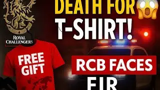 RCB पर केस दर्ज &ndash; फ्री मर्चेंडाइज़ के लालच ने ली जान