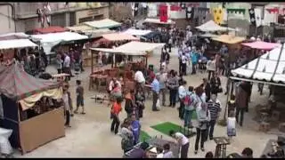 Recorrido Literano asiste al XIV Mercado Medieval en Tamarite de Litera