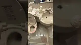 中國遊客摧毀飯店房間 滿房垃圾馬桶套膜#中國#日本#住宿#遊客#髒亂#髒污#脆#脆友