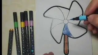 Different colors and Llights #drawing