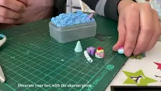 Piping Clay Tutorial: Decoden Cream Box Deco Kit
