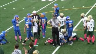 2016 TCYFL Rochester Warriors vs  Timberline