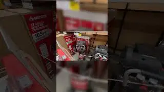 Комбинированный комплект Makita и компрессор Husky в магазине Home Depot #automobile #diy