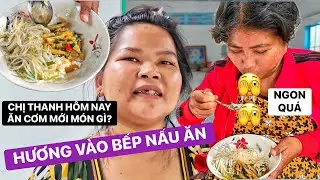 Bữa cơm đầu tiên Hương tự tay nấu cho mẹ sau 3 tháng điều trị ở Biên Hòa, chị Thanh ăn khen nức nở!