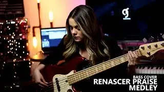 RENASCER PRAISE - MEDLEY || BASS COVER - Giane Rangel