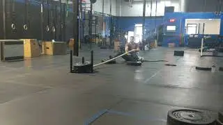 Seated Sled Pull