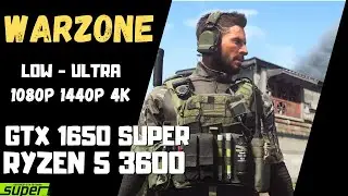 RYZEN 5 3600 GTX 1650 SUPER WARZONE