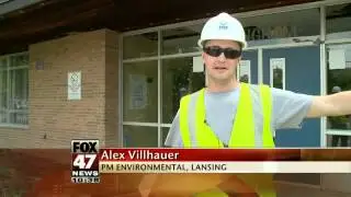 Crews Search for School Time Capsule