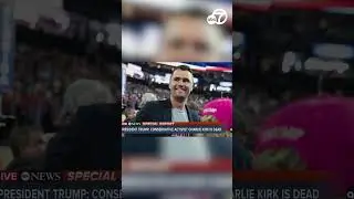 Charlie Kirk is dead after being shot during event at Utah university, Trump says