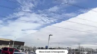 Cool cloud formation over Hampton Roads | 1/23/26