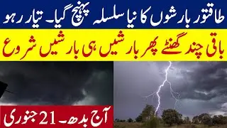 Heavy Cold Wave Rains Hails 💦 Thunderstorms Coming | All Cities Names | Pakistan weather