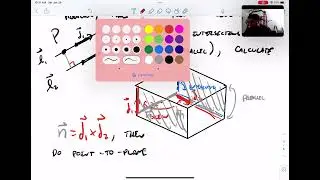 Distances between Points, Lines, and Planes in 3D (continued)