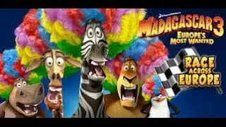 Madagascar 3 Race Across Europe Apple Android Game Play  - Car War Kids Game