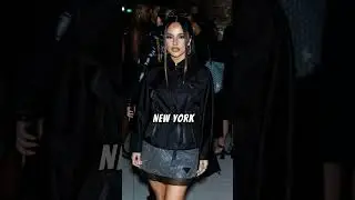 Becky G attends Prada makeup and skincare launch party in Brooklyn, New York.