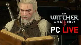 Saving Dandelion pt 2. Witcher 3: Wild Hunt PC Livestream prep for the 3rd Witcher DLC
