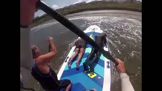 No waves, no problem just need a bigger board 🤣🤣🤣🌊🌊🌊🌊🤙🤙🤙😎😎😎😎