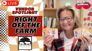 Tomato Seeds LIVE Unboxing - Right Off the Farm Heirloom Seeds