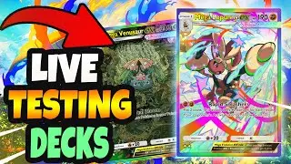 🔴 LIVE Testing For Rank! | Pokemon TCG Pocket| Crimson Blaze  New Decks!