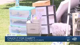 FSU's Chuck it for Charity collects items from outgoing students