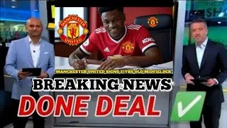 MANCHESTER UNITED COMPLETE STUNNING SIGNING OF 21-YEAR-OLD MIDFIELD PRODIGY!