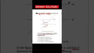 How do U solve it?  Vertical Angles #satprep #sat #gcse #exam #maths #shorts @TestPrepLaunch