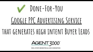 Agent 3000 Done-For-You Google PPC Advertising Service