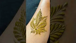 আমাদের ছেলেমেয়েদের আমারা কি নসিহত করবো?Leaf Mehedi design |#henna #mehndi #hennadesigns