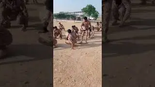 Pakistan Army Soldiers during training in center #shortvideo #shorts #trending #army
