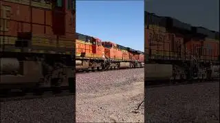 BNSF 5648 EB MP733 #shorts Intermodal #bnsfrailway Double Stack