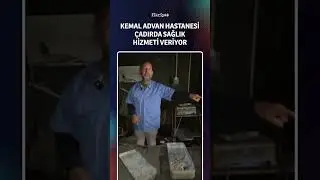 Siyonistlerin Defalarca Hedef Aldığı Kemal Advan Hastanesi &Ccedil;adırda Sağlık Hizmeti Veriyor #shorts