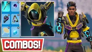 *NEW* BEST VOID WARRIOR ABSENZ SKIN COMBOS [VOIDLANDS EXILE PACK]! | Fortnite