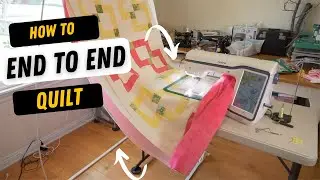Continuous Quilting on an EMBROIDERY MACHINE??