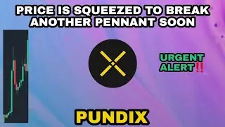 PUNDIX POTENTIAL BREAK ANOTHER PENNANT⁉️ PUNDI X PRICE ANALYSIS‼️ COINBASE WILL ADD SUPPORT PUNDIX