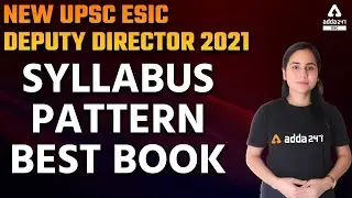 NEW UPSC ESIC Deputy Director 2021 | Syllabus | Pattern | Best Book