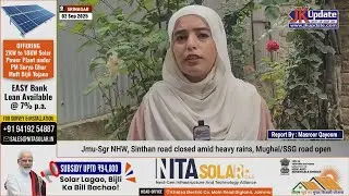 Jmu-Sgr NHW, Sinthan road closed amid heavy rains, Mughal/SSG road open