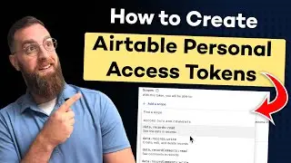 Как создать персональный токен доступа в Airtable