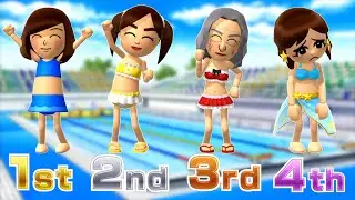 Wii Party U Minigames Play as Mizuho Vs Master CPU