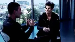 Clips of Adam Lambert MTV - TALK AT PLAYGROUND