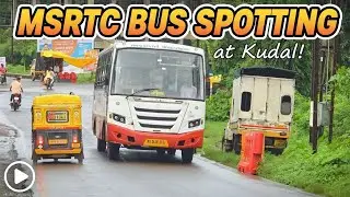 MSRTC Bus Spotting at Kudal | Maharashtra's Lifeline in Action 🚍