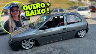 ELA QUER BAIXAR MAIS AINDA O CORSA WIND 🔥 #DEMENINA