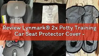 Review Lynmark&reg; 2x Potty Training Car Seat Protector Cover - Waterproof Soft Piddle Pads for Toddler