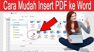 How to insert PDF files into Word 2007, 2010, 2013, 2016, and 2016
