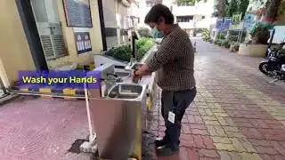 STSPL Case Study | IOCL | Foot Operated Hand Washing Station