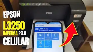 Como IMPRIMIR pelo CELULAR na IMPRESSORA EPSON L3250