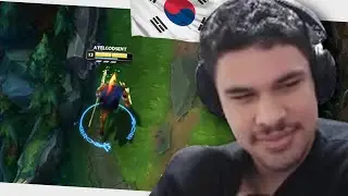 AYEL ASSOMBRANDO A SOLOQ COREANA COM SEU PHANTEON - BOOTCAMP AYEL