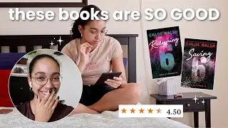 finding a new favorite book series !! ✪ reading saving and redeeming 6 *no spoiler reading vlog*